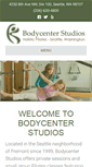 Mobile Screenshot of bodycenterstudios.com